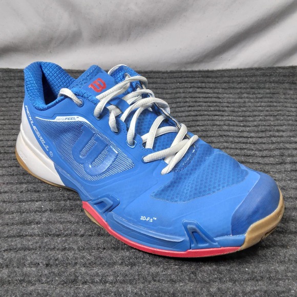 Wilson Men Rush Pro Pickleball Sneakers Blue - Picture 3 of 7
